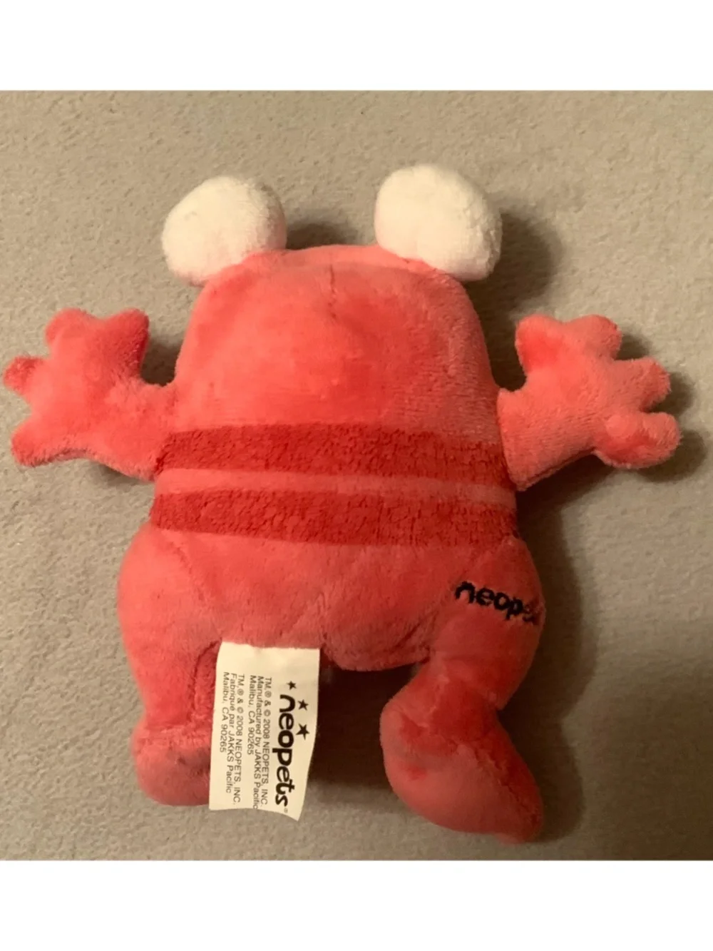 Neopets Pink Quiggle 6”